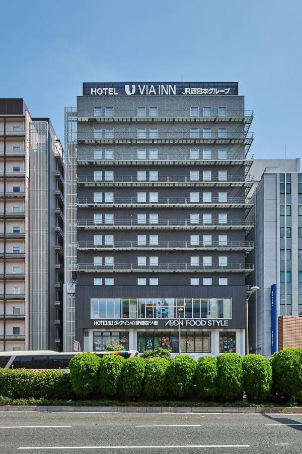 Via Inn Prime Shinsaibashi Yotsubashi Osaka Exterior foto